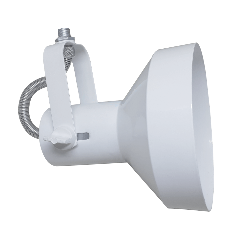 Spot para perfilado AR111 p/ Trilho p/ 1 lâmpada  - Branco, preto ou escovado - Revenda e Atacado