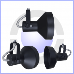 10 Spot para perfilado AR111 p/ Trilho p/ 1 lâmpada  - Branco, preto ou escovado 