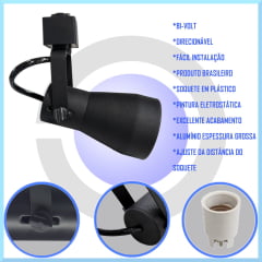 Spot PAR20 para Trilho Eletrificado LED